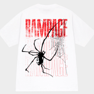 Spider T-Shirt - White - Oversized