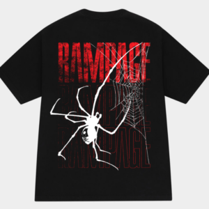 Spider T-Shirt - Black - Oversized