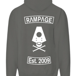 Grey Hoodie embroidered